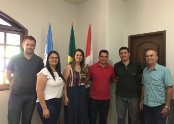 CDL de Vila Valério se reúne com o prefeito Robson Parteli