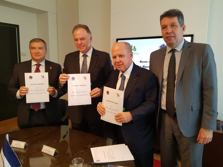Governo do Espírito Santo firma acordo com Câmara de Comércio Ítalo-Brasileira