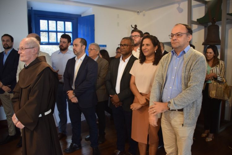 Jaqueline Moraes participa do lançamento de Selo Comemorativo dos 450 Anos da Festa da Penha
