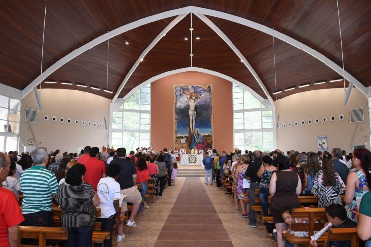 Novo acesso ao Santuário Nossa Senhora da Saúde é inaugurado em Ibiraçu