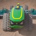John Deere apresenta trator autônomo e drone gigante em feira europeia