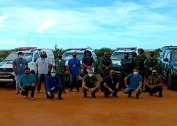 Agerh e Iema participam de Operação de Fiscalização contra ocupações irregulares em Linhares