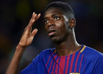 Após sofrer lesão no joelho direito, francês Dembélé é cortado da Eurocopa
