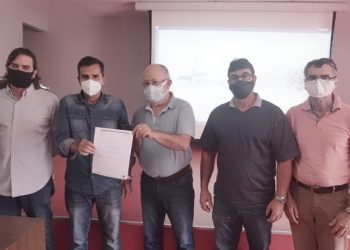 Detran|ES inicia implantação e manutenção de sinalização viária em Alfredo Chaves