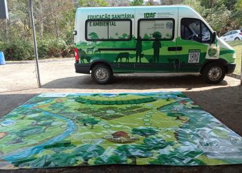 Idaf inaugura Unidade Móvel de Educação Sanitária e Ambiental