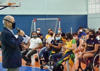 Sesport realiza evento Somos Campeões com a presença do presidente do Comitê Olímpico do Brasil