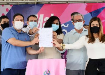 Jacqueline Moraes inaugura obra e anuncia novos investimentos na região norte