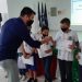 Prefeito e secretária de educação entregam medalhas a finalistas da OBA