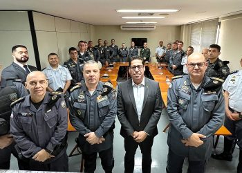 Presidente da Assembleia Legislativa se reúne com o Comando da Polícia Militar
