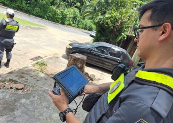 Polícia capixaba usa drones em blitzes para coibir irregularidades de motociclistas e ‘fuga’ na Lei Seca