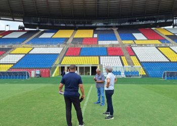 Fifa visita o Kleber Andrade para Copa do Mundo Feminina 2027