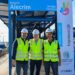 Casagrande e Ferraço visitam plataforma modelo do BRT na Avenida Carlos Lindenberg