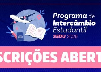 Governo do Estado abre 500 vagas para Programa de Intercâmbio