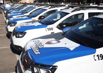Governo do Estado entrega 115 novas viaturas semiblindadas à Polícia Militar