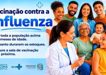 Espírito Santo amplia vacinação contra a influenza para toda a população acima de 6 meses