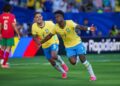 Vinicius Jr. completa 50 jogos pela Seleção Brasileira