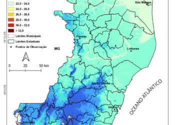 Incaper divulga balanço climático de maio e previsão para junho no Espírito Santo